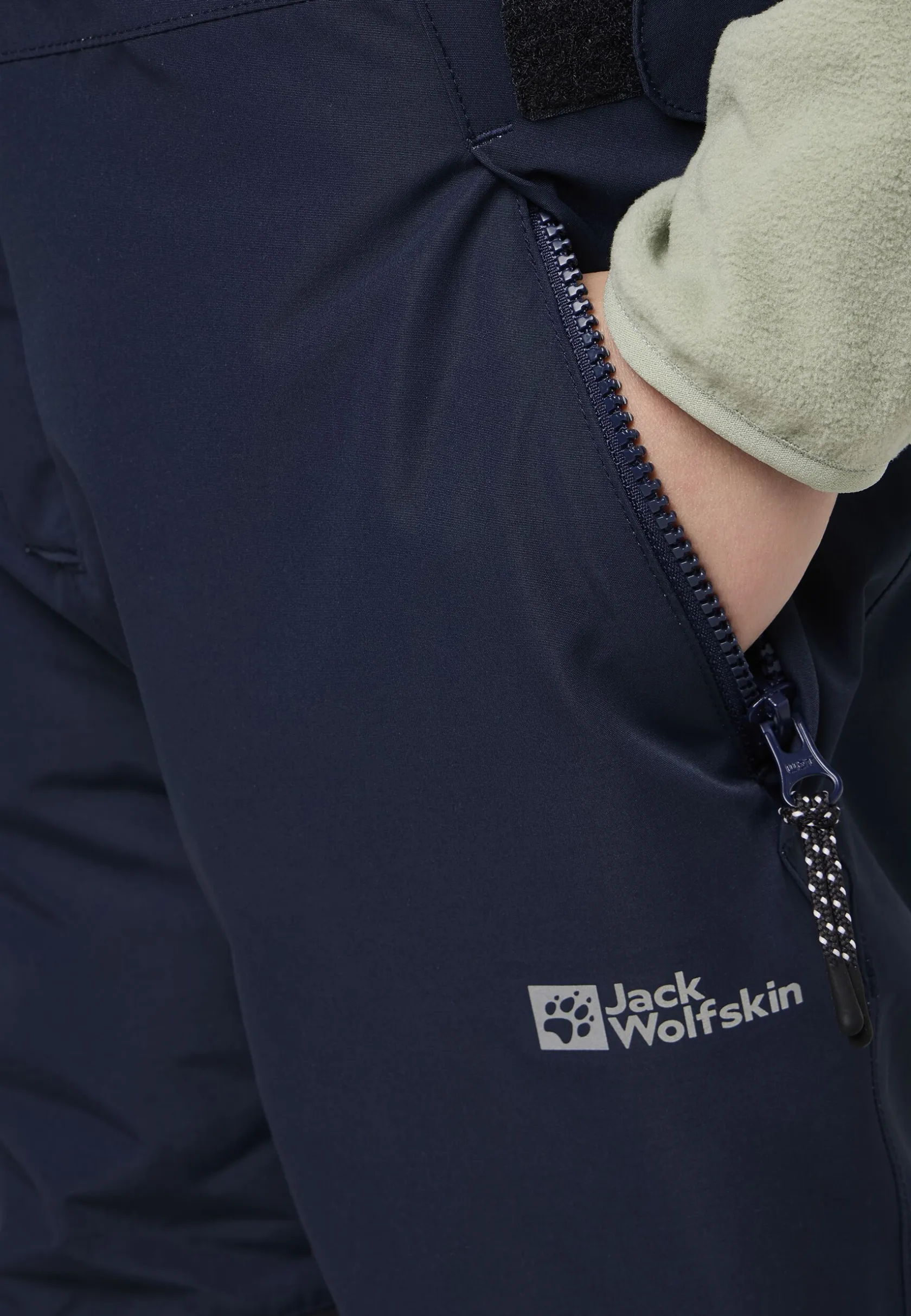 Sneeuwbroeken En Sneeuwpakken|Regenbroek|Jack Wolfskin Actamic 2l Ins Bib K