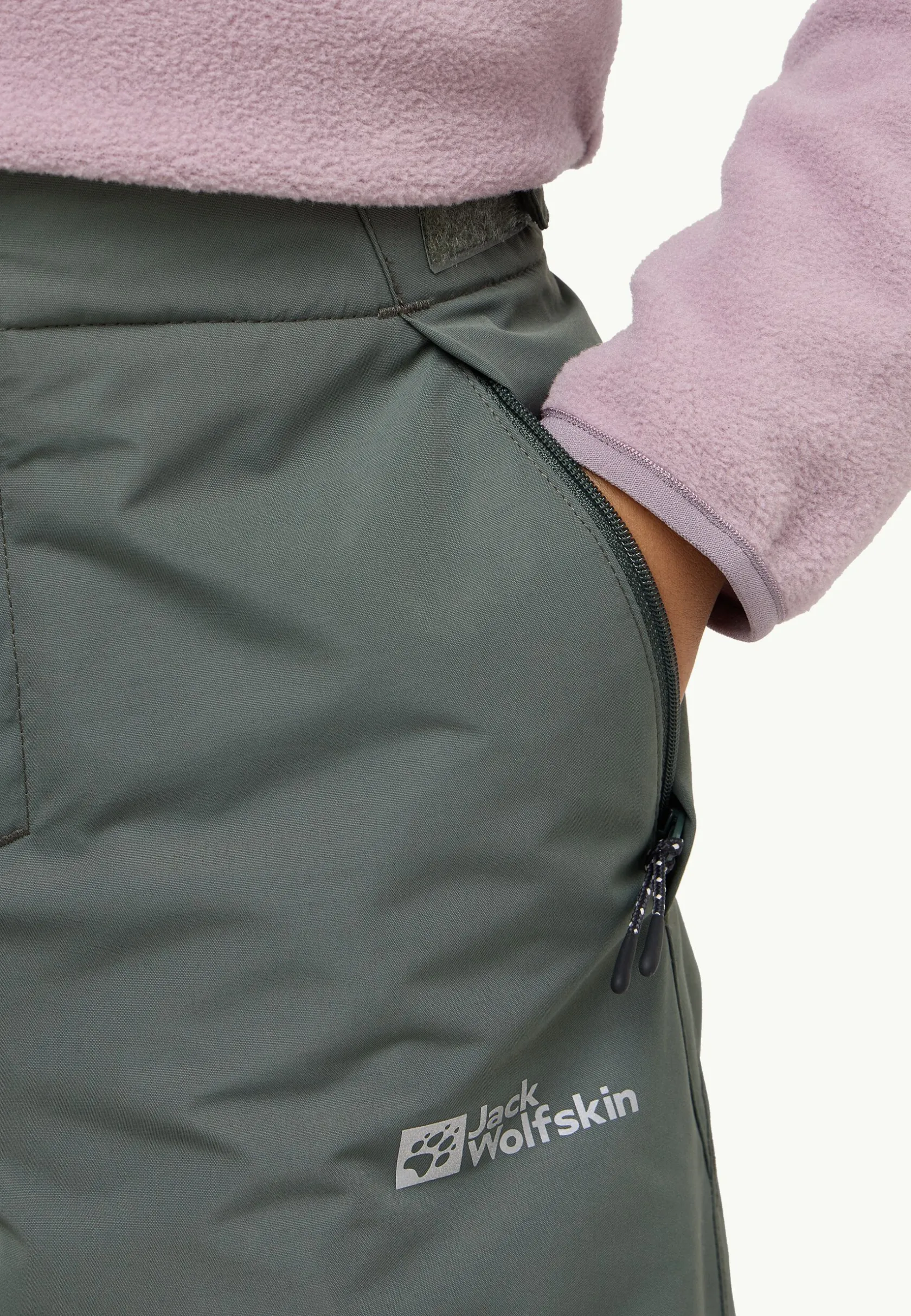 Sneeuwbroeken En Sneeuwpakken|Regenbroek|Jack Wolfskin Actamic 2l Ins Pants K