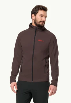 Wandelen|Voor- En Najaarsjacks/-Jassen|Jack Wolfskin Alpgrat Hooded Fz M