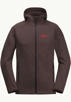 Wandelen|Voor- En Najaarsjacks/-Jassen|Jack Wolfskin Alpgrat Hooded Fz M