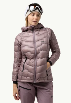 Ski|Isolatiejacks|Jack Wolfskin Alpspitze Down Hoody W wild blossom