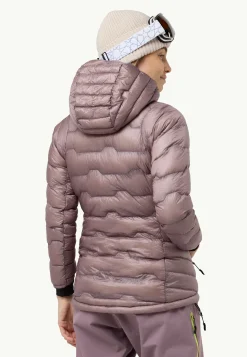 Ski|Isolatiejacks|Jack Wolfskin Alpspitze Down Hoody W wild blossom