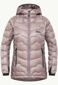 Ski|Isolatiejacks|Jack Wolfskin Alpspitze Down Hoody W wild blossom