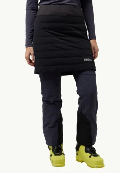 Ski|Rokken|Jack Wolfskin Alpspitze Ins Skirt W black