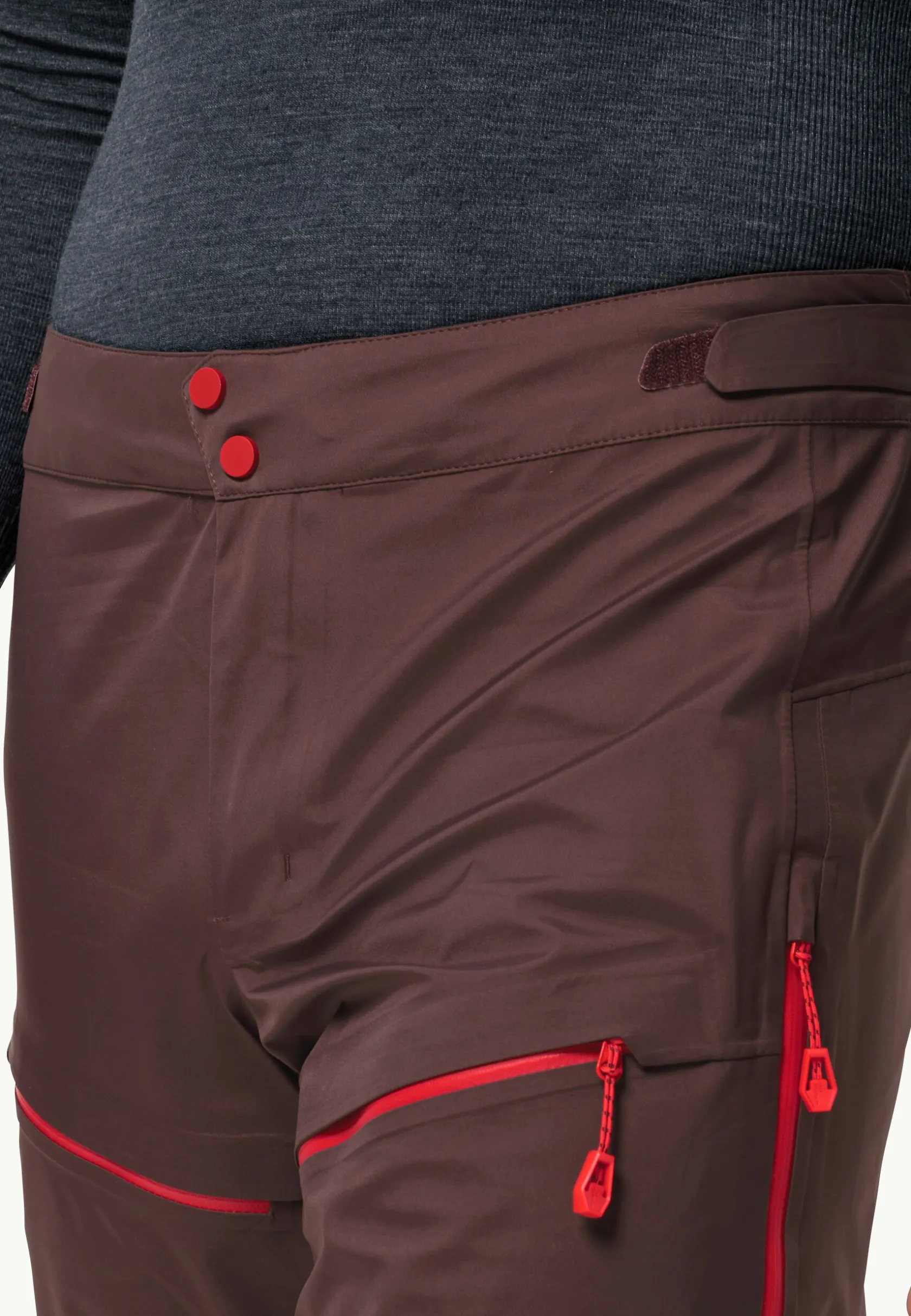 Discovery|Ski|Jack Wolfskin Alpspitze Pro 3l Pants M red earth