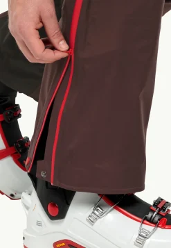 Discovery|Ski|Jack Wolfskin Alpspitze Pro 3l Pants M red earth