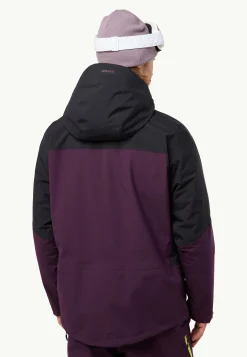 Ski|Regenjacks|Jack Wolfskin Alpspitze Tour 3l Jkt M midnight plum