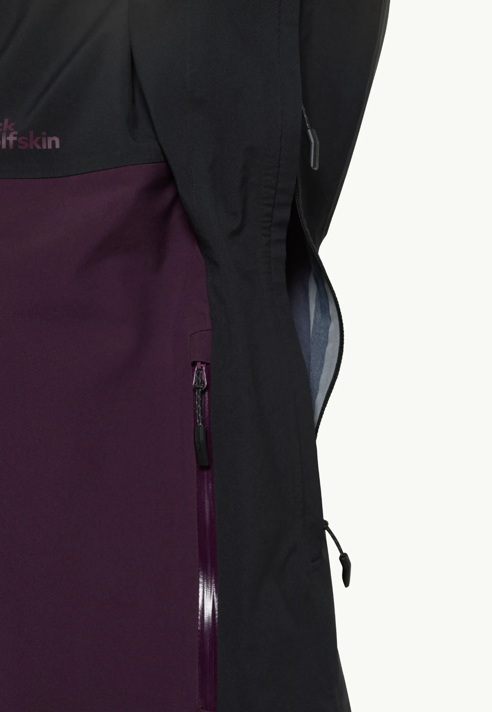 Ski|Regenjacks|Jack Wolfskin Alpspitze Tour 3l Jkt M midnight plum