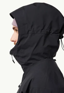 Ski|Regenjacks|Jack Wolfskin Alpspitze Tour 3l Jkt M midnight plum