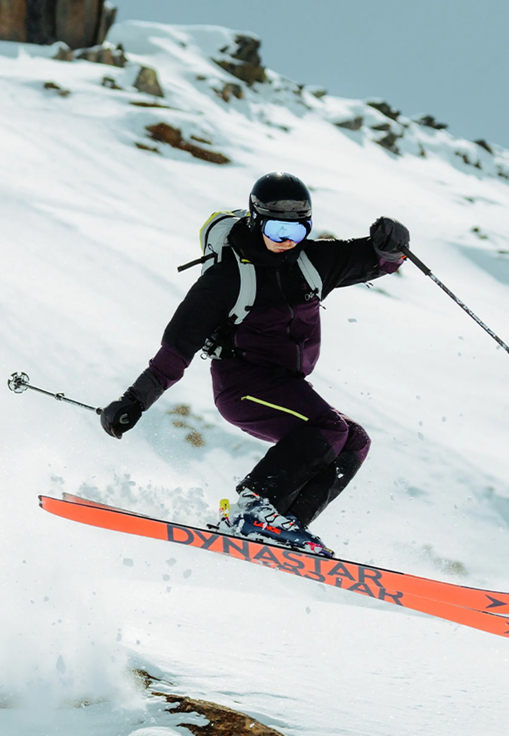 Ski|Regenjacks|Jack Wolfskin Alpspitze Tour 3l Jkt M midnight plum