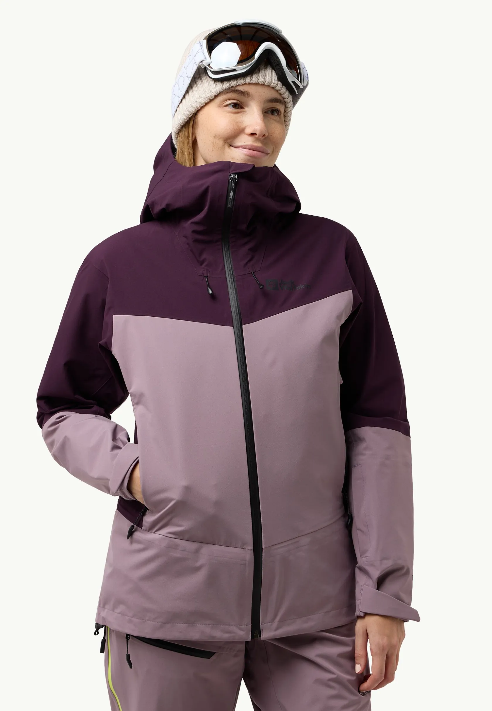 Regenjacks|Ski|Jack Wolfskin Alpspitze Tour 3l Jkt W wild blossom
