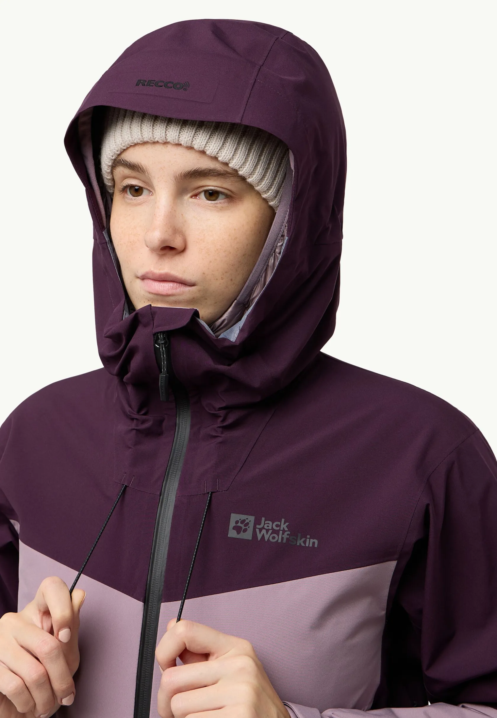 Regenjacks|Ski|Jack Wolfskin Alpspitze Tour 3l Jkt W wild blossom