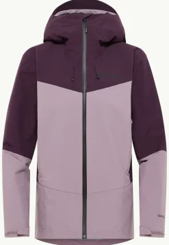 Regenjacks|Ski|Jack Wolfskin Alpspitze Tour 3l Jkt W wild blossom