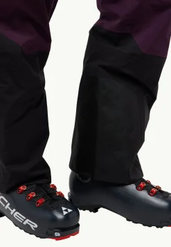 Ski|Regenbroek|Jack Wolfskin Alpspitze Tour 3l Pants M midnight plum