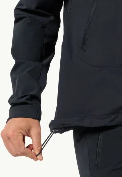 Voor- En Najaarsjacks/-Jassen|Midlayers & Fleecejacks|Jack Wolfskin Andur Jkt W black