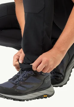 Trekking|Softshellbroeken|Jack Wolfskin Andur Pants W black