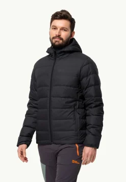 Wandelen|Voor- En Najaarsjacks/-Jassen|Jack Wolfskin Ather Down Hoody M Rds
