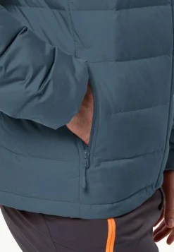 Wandelen|Voor- En Najaarsjacks/-Jassen|Jack Wolfskin Ather Down Hoody M Rds