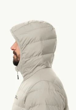 Wandelen|Voor- En Najaarsjacks/-Jassen|Jack Wolfskin Ather Down Hoody M Rds
