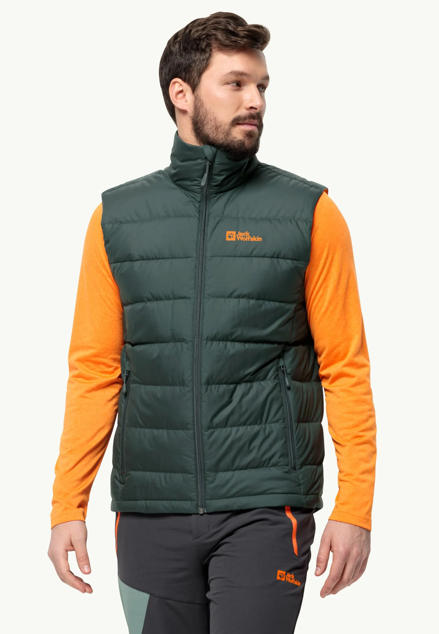 Wandelen|Voor- En Najaarsjacks/-Jassen|Jack Wolfskin Ather Down Vest M Rds
