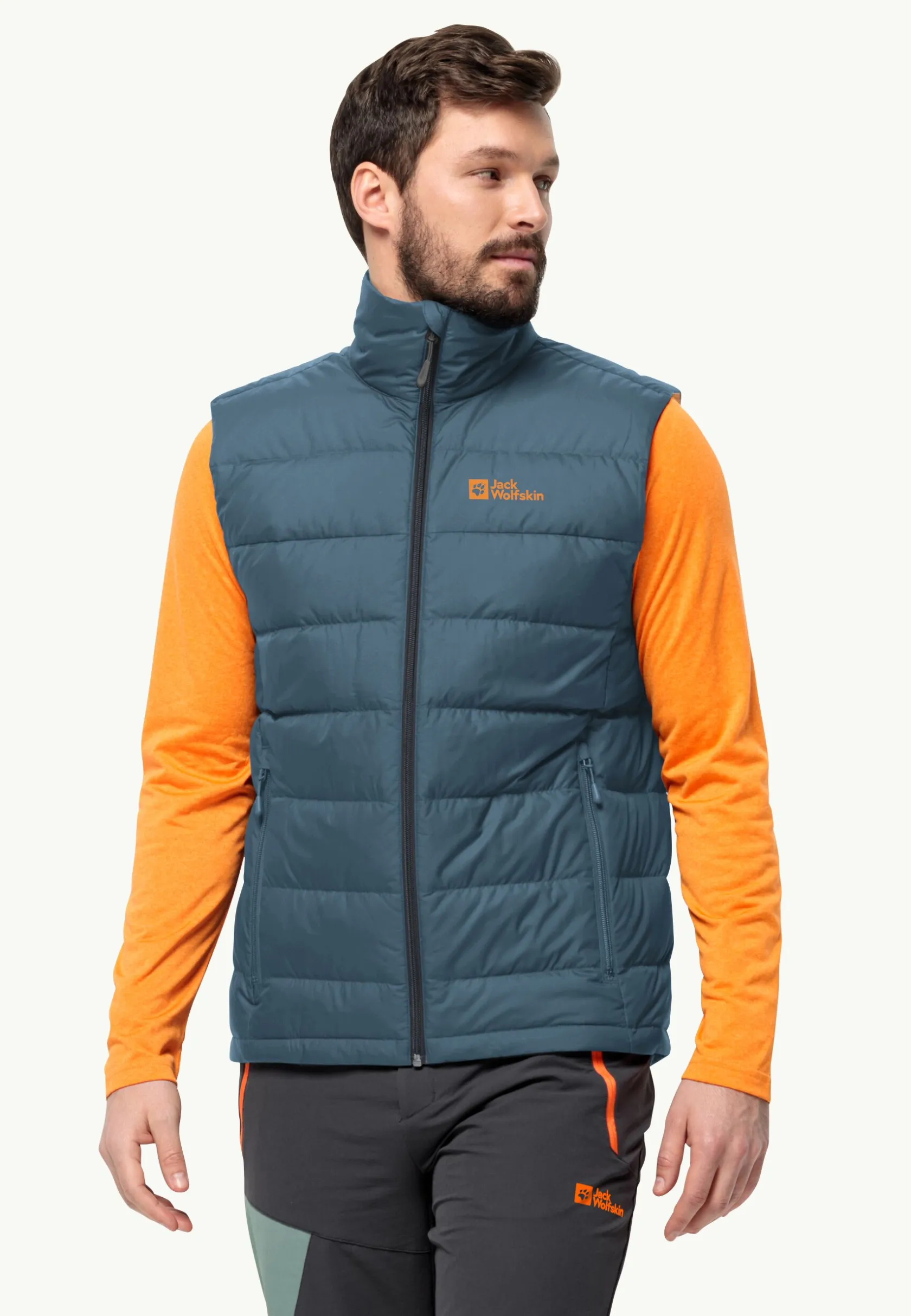 Wandelen|Voor- En Najaarsjacks/-Jassen|Jack Wolfskin Ather Down Vest M Rds
