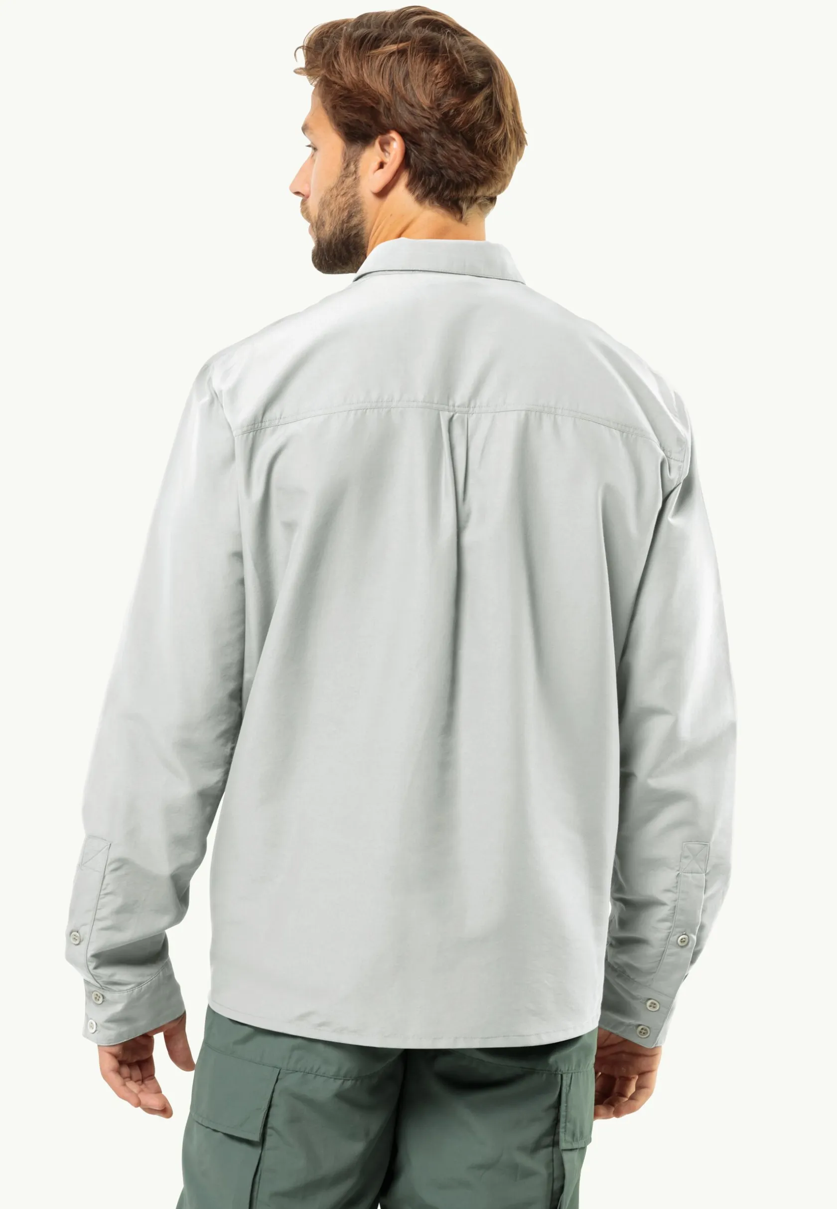 Trekking|Functionele Shirts|Jack Wolfskin Barrier Ls Shirt M