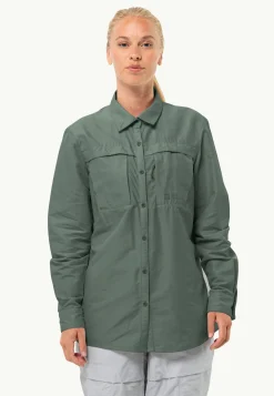 Trekking|Functionele Shirts|Jack Wolfskin Barrier Ls Shirt W