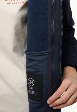 Winterjacks|3-In-1 Jacks|Jack Wolfskin Baylight 3in1 Coat W