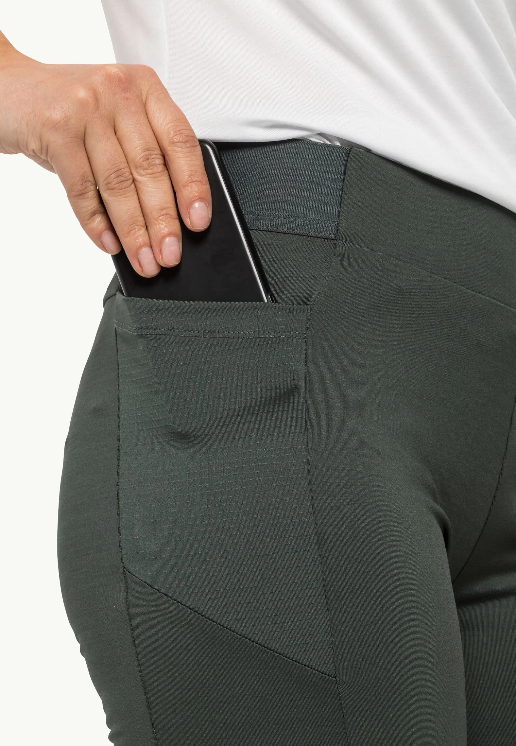 Wandelen|Leggings & Panty'S|Jack Wolfskin Berntal Tights W