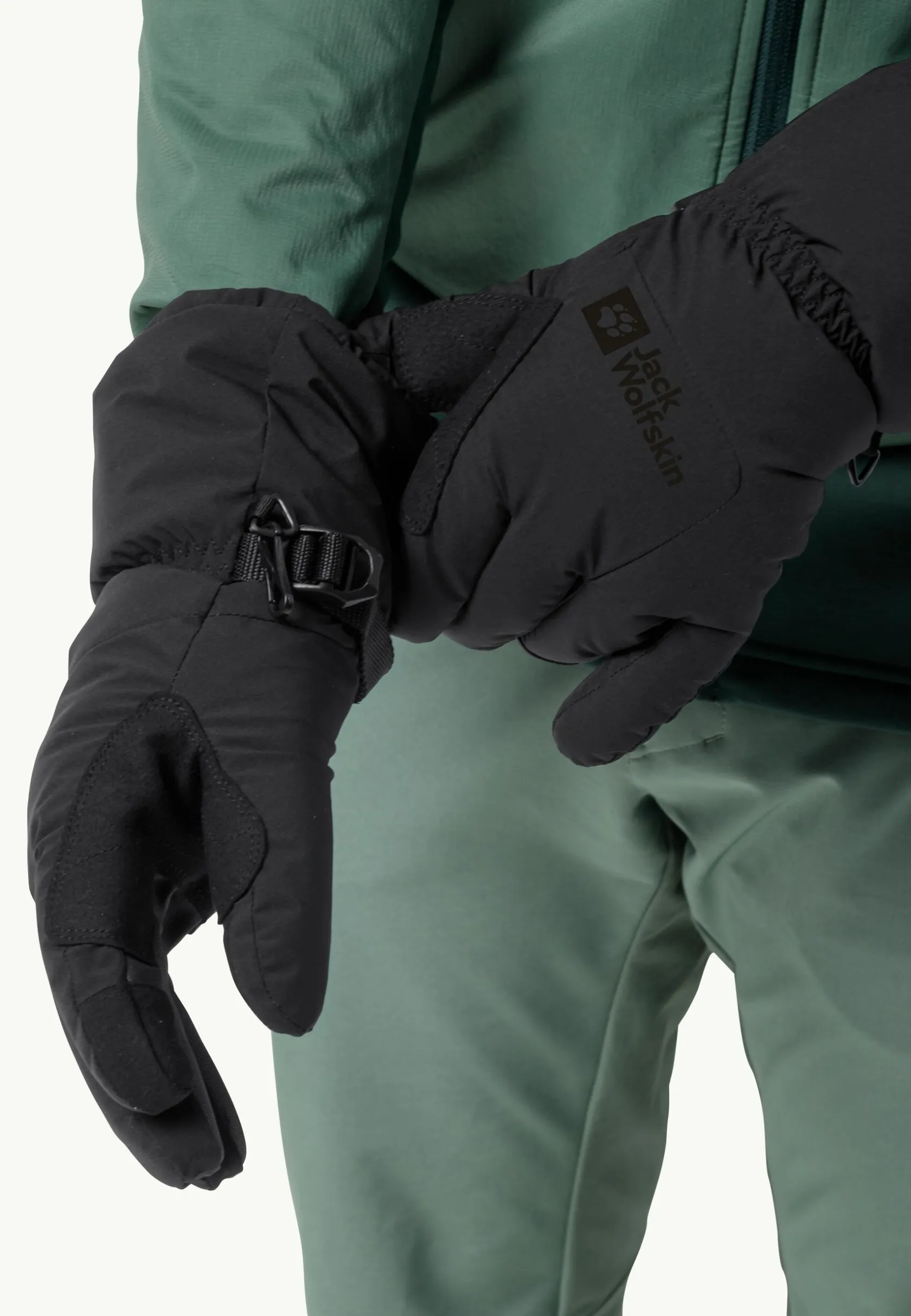Wandelen|Lifestyle|Jack Wolfskin Big White Glove black