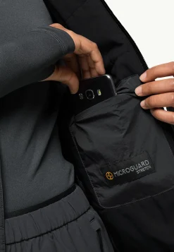 Lifestyle|Voor- En Najaarsjacks/-Jassen|Jack Wolfskin Bike Commute Ins Vest W Phantom
