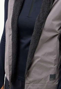 Voor- En Najaarsjacks/-Jassen|Bodywarmers|Jack Wolfskin Bike Commute Xt Vest W dark taupe