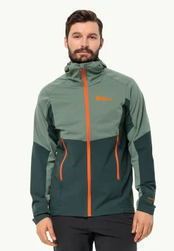 Wandelen|Voor- En Najaarsjacks/-Jassen|Jack Wolfskin Brisstal Hoody M
