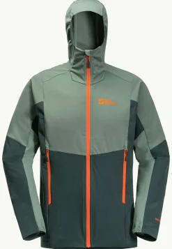 Wandelen|Voor- En Najaarsjacks/-Jassen|Jack Wolfskin Brisstal Hoody M