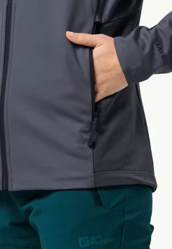 Wandelen|Voor- En Najaarsjacks/-Jassen|Jack Wolfskin Brisstal Hoody W