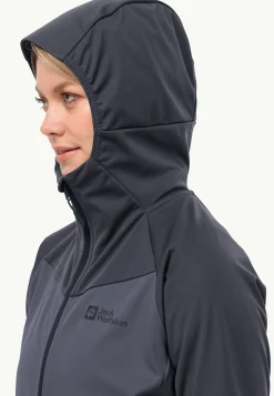 Wandelen|Voor- En Najaarsjacks/-Jassen|Jack Wolfskin Brisstal Hoody W