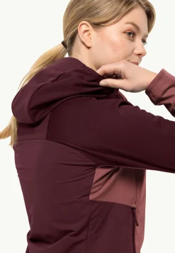 Wandelen|Voor- En Najaarsjacks/-Jassen|Jack Wolfskin Brisstal Hoody W