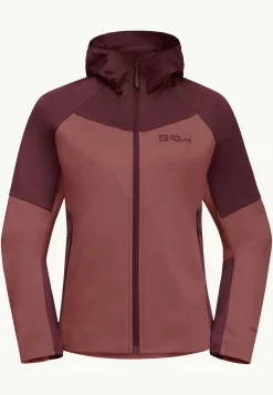 Wandelen|Voor- En Najaarsjacks/-Jassen|Jack Wolfskin Brisstal Hoody W