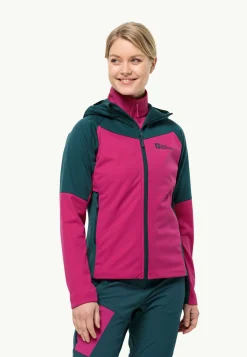 Wandelen|Voor- En Najaarsjacks/-Jassen|Jack Wolfskin Brisstal Hoody W