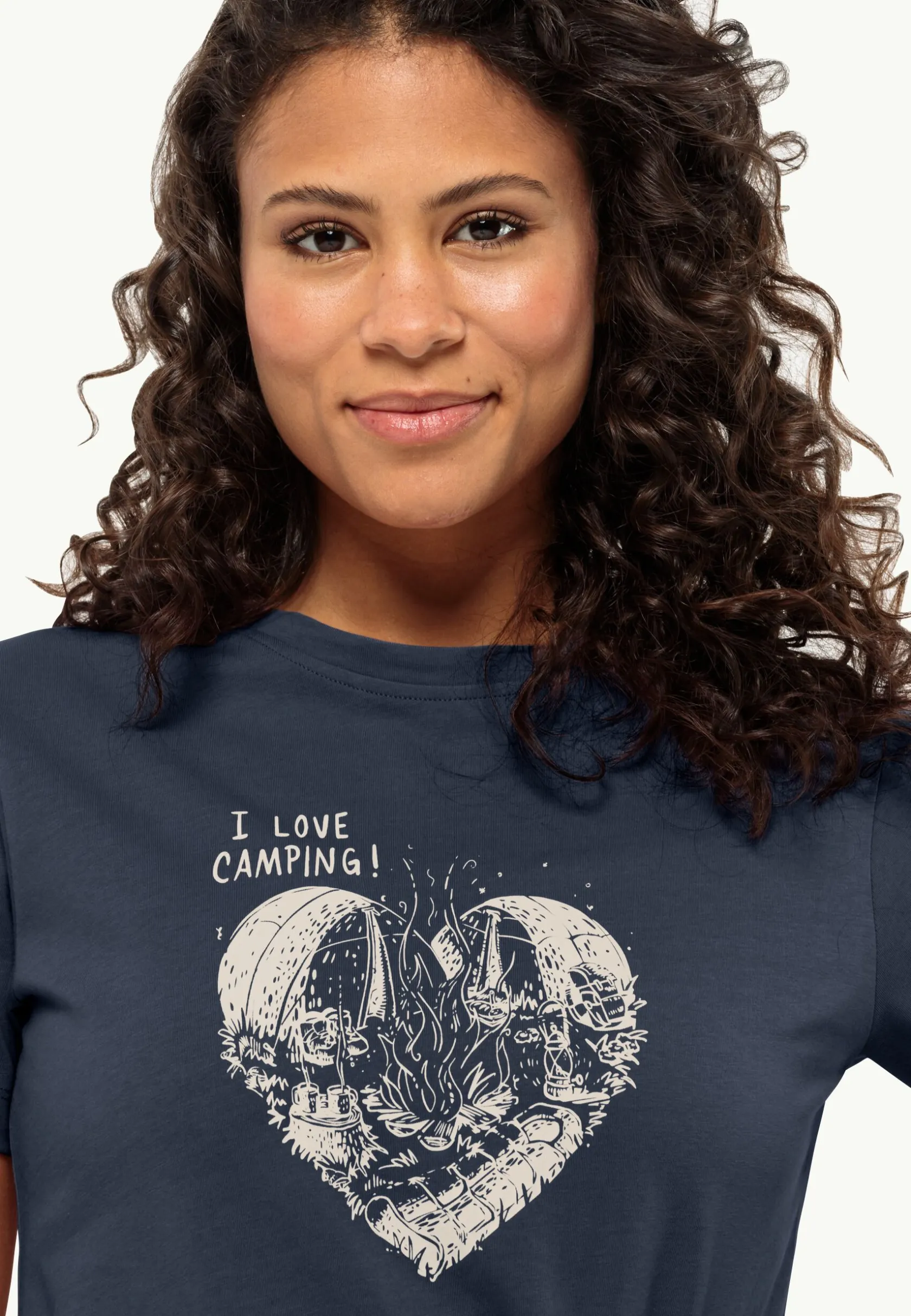 Lifestyle|T-Shirts & Longsleeves|Jack Wolfskin Camping Love T W