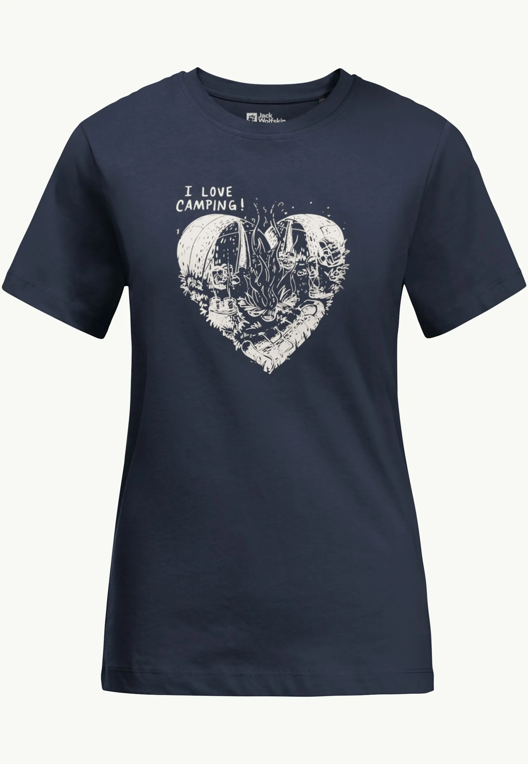 Lifestyle|T-Shirts & Longsleeves|Jack Wolfskin Camping Love T W