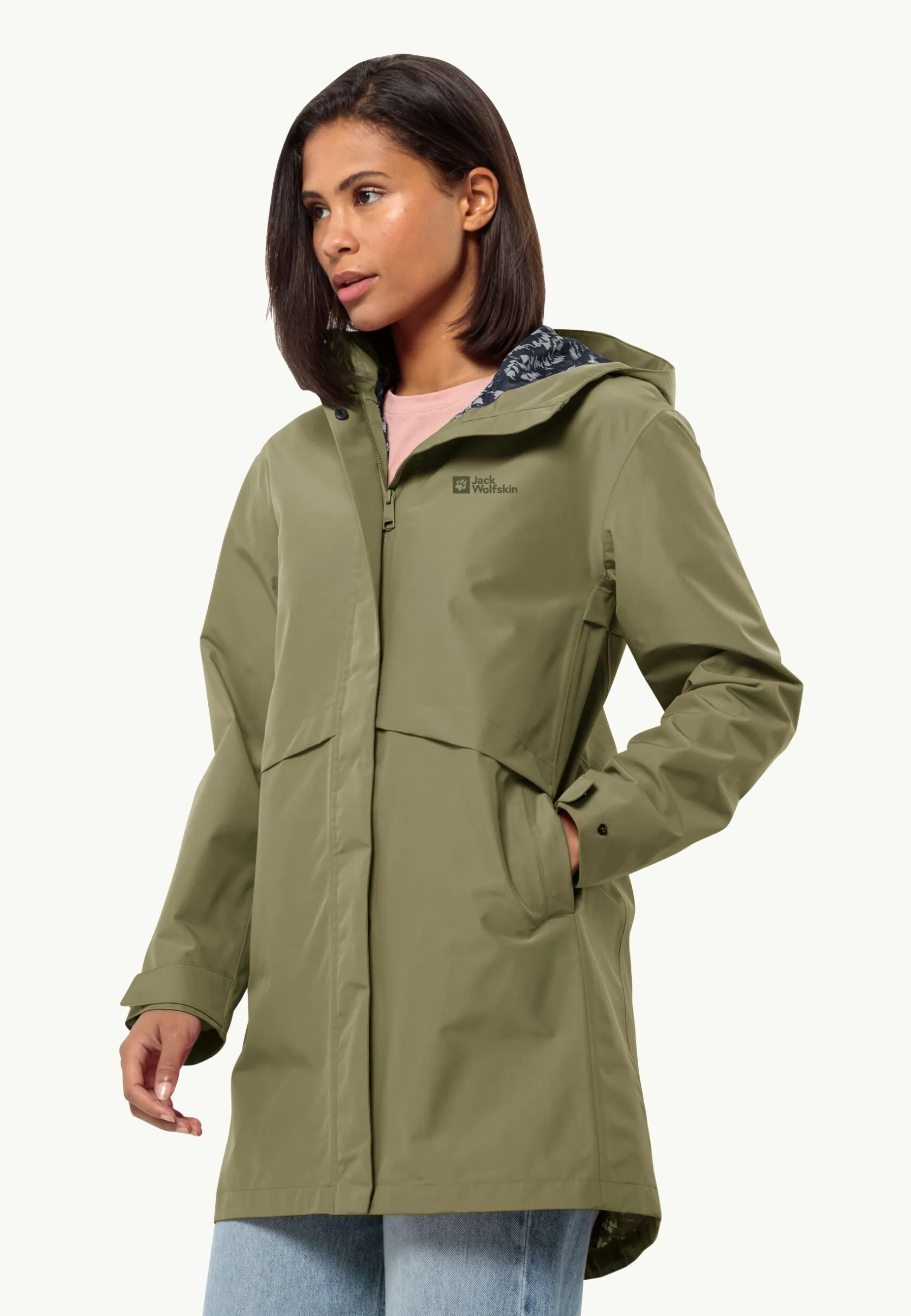 Lifestyle|Voor- En Najaarsjacks/-Jassen|Jack Wolfskin Cape West Coat W