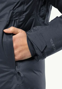 Wandelen|Voor- En Najaarsjacks/-Jassen|Jack Wolfskin Cyrox 2l Down Jkt W Graphite