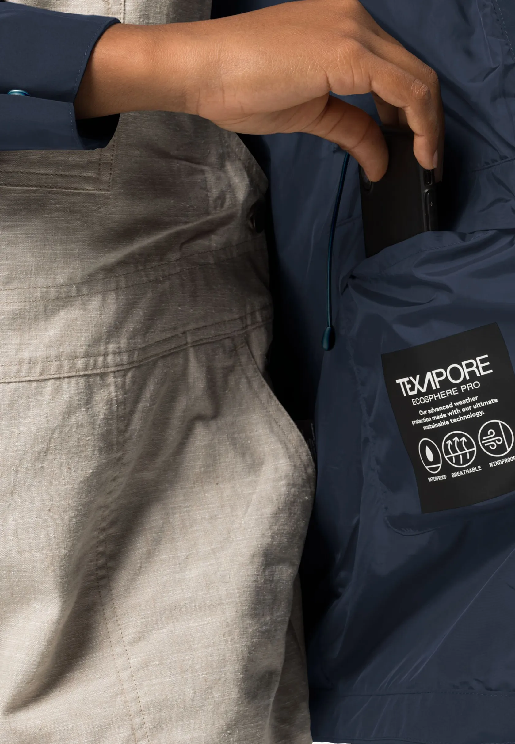 Lifestyle|Voor- En Najaarsjacks/-Jassen|Jack Wolfskin Dakar Parka W