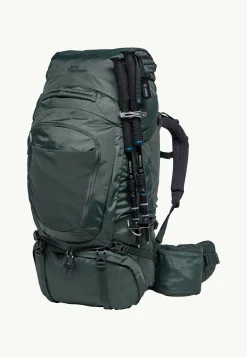 Wandelrugzakken|Trekkingrugzakken|Jack Wolfskin Denali 75|10 Men slate green