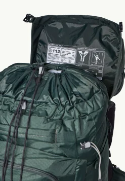 Rugzakken Dames|Wandelrugzakken|Jack Wolfskin Denali 65|10 Women slate green