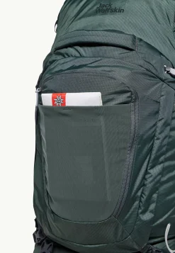 Rugzakken Dames|Wandelrugzakken|Jack Wolfskin Denali 65|10 Women slate green