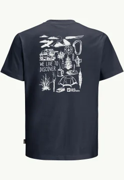 Lifestyle|T-Shirts & Longsleeves|Jack Wolfskin Discover T M