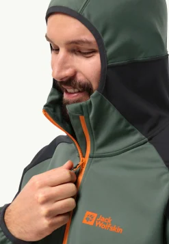 Wandelen|Voor- En Najaarsjacks/-Jassen|Jack Wolfskin Feldberg Hoody M