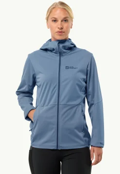 Wandelen|Voor- En Najaarsjacks/-Jassen|Jack Wolfskin Feldberg Hoody W